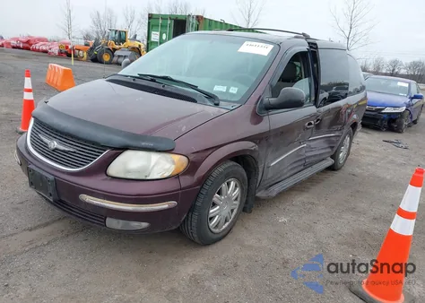 2003 Chrysler Town & Country Limited из США, поврежденный, VIN 2C8GP64L23R354824